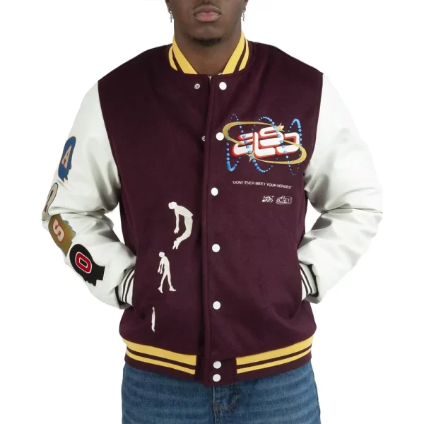 Heroes Almost Someday Wool Varsity Jacket