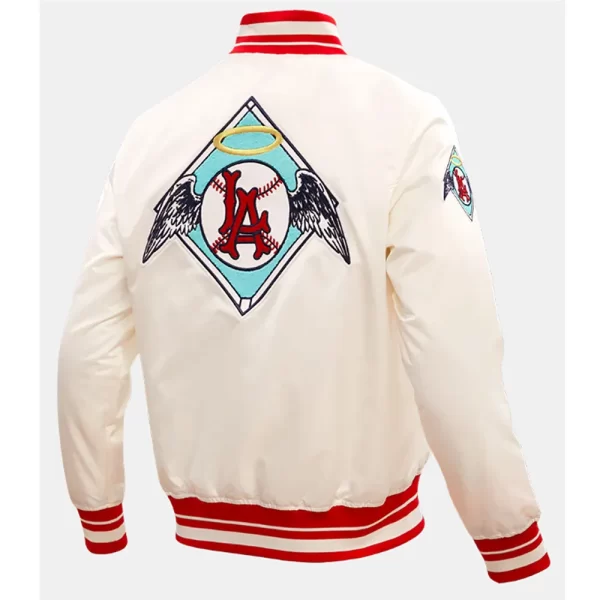 LA Angels Retro Classic Rib Jackets