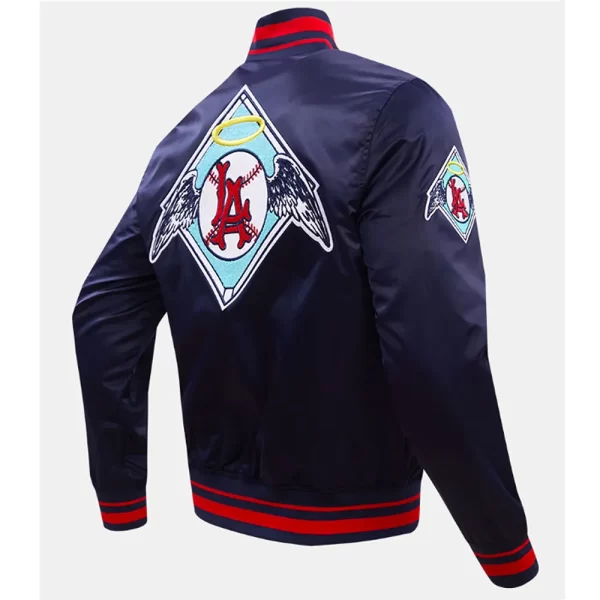 LA Angels Retro Classic Rib Jackets