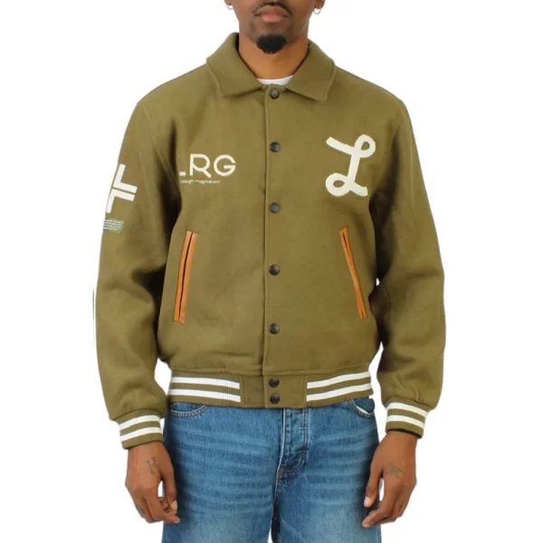 LRG Team Player Wool Varsity Jacket