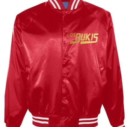 Los Bukis Red Satin Jacket