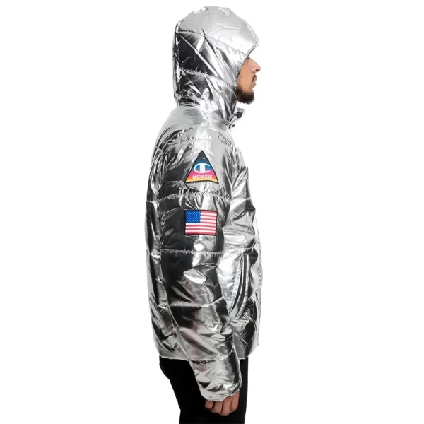 Metallic Champion Puffer Jackets