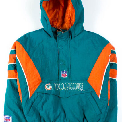 Miami Dolphins Pullover Starter Nylon Jacket