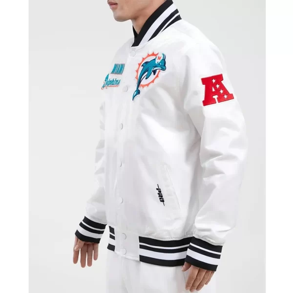 Miami Dolphins Retro Classic Rib Jackets