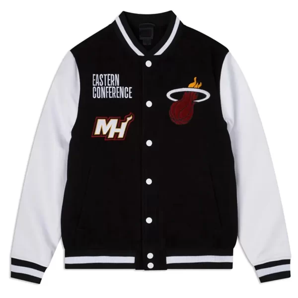 Miami Heat Eastern Conference Wool Varsity Jacket