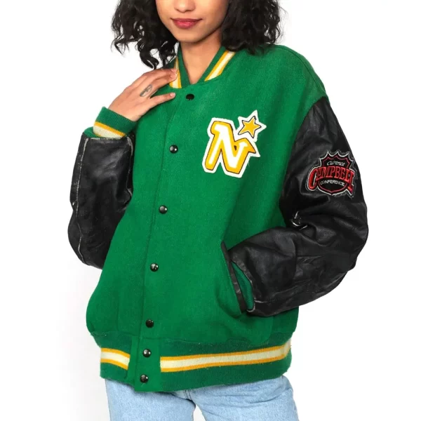 Minnesota North Stars 90’s Varsity Jacket