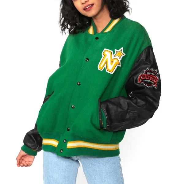 Minnesota North Stars 90’s Varsity Jackets