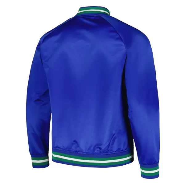 Minnesota Timberwolves Hardwood Classics Throwback Satin Jacket