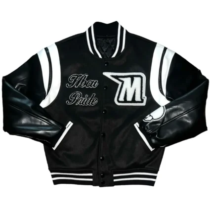 Morgan State HBCU Pride Black Varsity Jacket