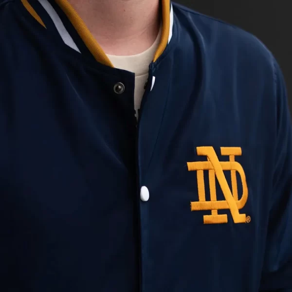 Notre Dame Monogram Script Jacket