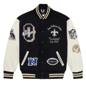 OVO New Orleans Saints Wool Varsity Jacket