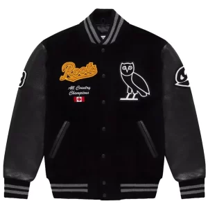 OVO Roots All Country Champions Wool Varsity Jacket