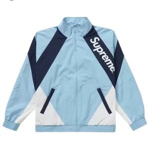 Paneled Supreme Track Cotton Jacket