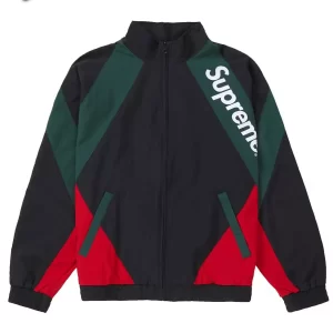 Paneled Supreme Track Cotton Jacket