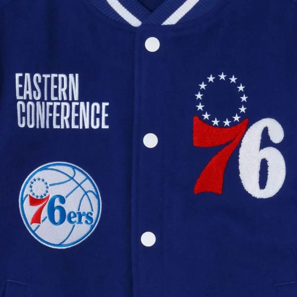 Philadelphia 76ers Eastern Conference Varsity Jackets