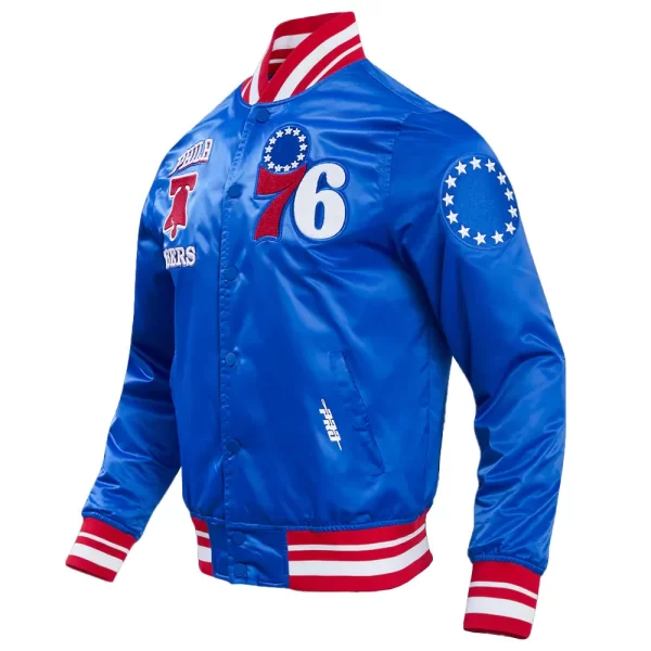 Philadelphia 76ers Retro Classic Rib Jacket