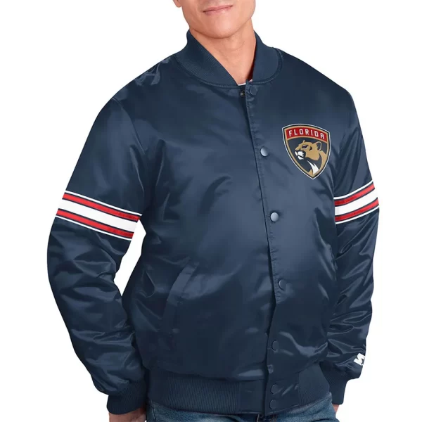 Pick & Roll Florida Panther Navy Blue Jacket