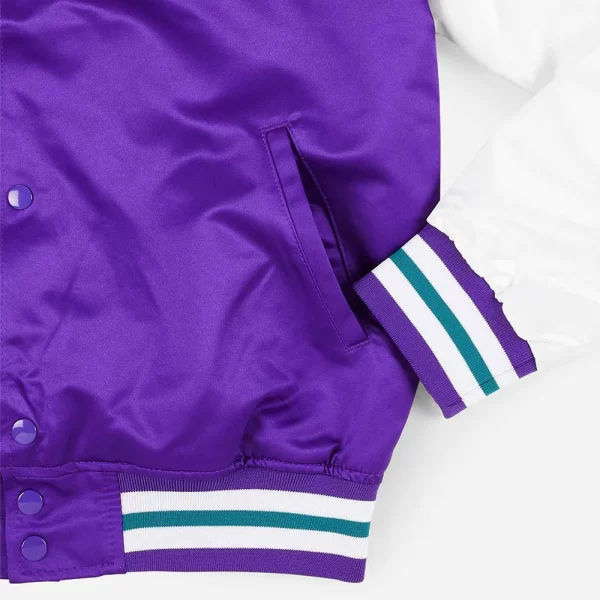 Purple & White Utah Jazz Prime Time Jacket