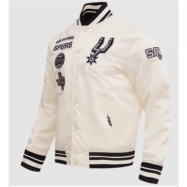 San Antonio Spurs Retro Classic Rib Jacket