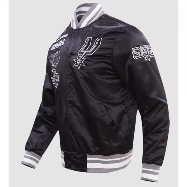 San Antonio Spurs Retro Classic Rib Jacket