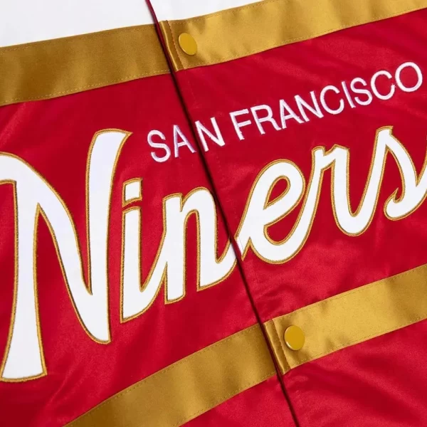 Script San Francisco 49ers Jacket