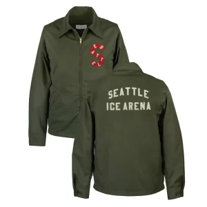 Seattle Metropolitan Grounds Crew Green Cotton Jacket