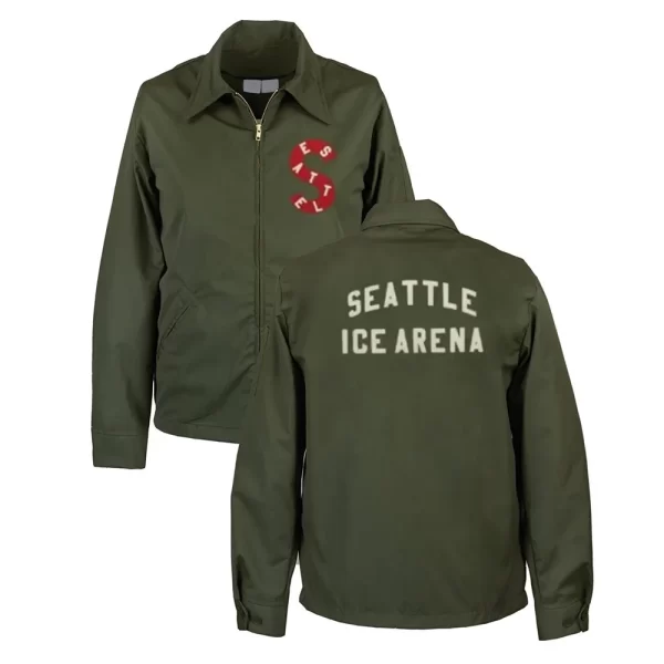 Seattle Metropolitan Grounds Crew Green Cotton Jacket