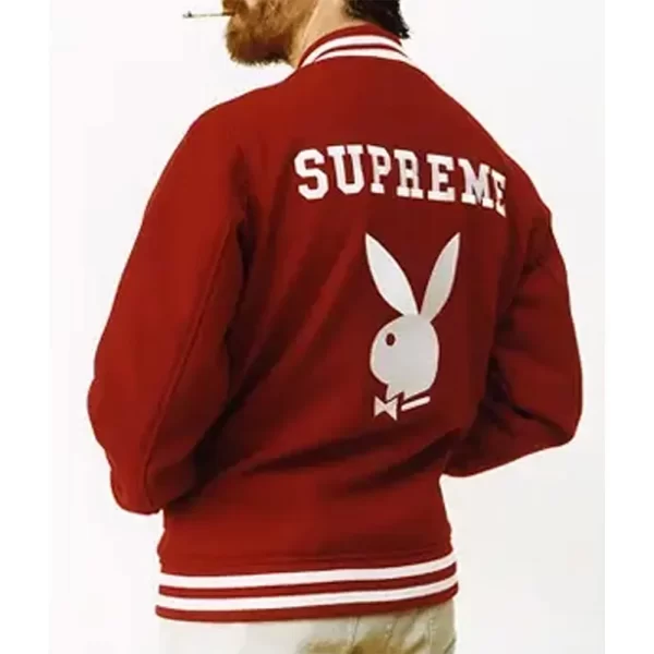 Supreme Playboy Varsity Wool Jackets