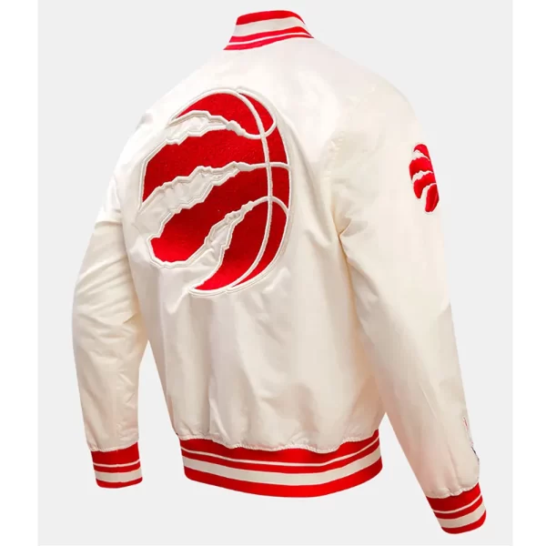 Toronto Raptors Retro Classic Rib Satin Jacket