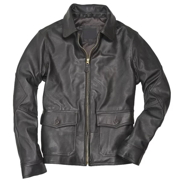 Type 440 Dark Brown Leather Brown Jacket