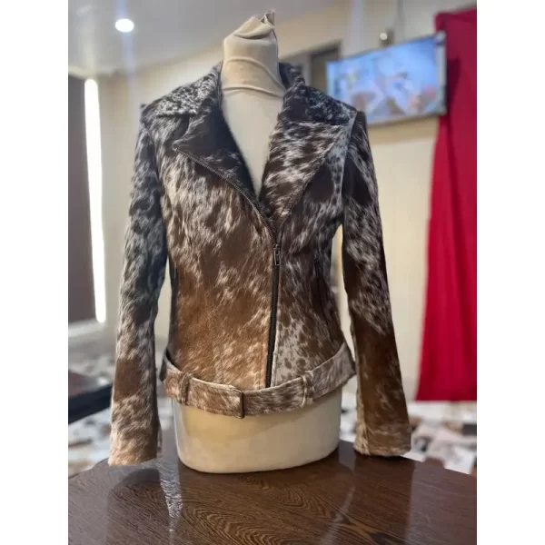 Vintage Biker Lamb Leather Jacket