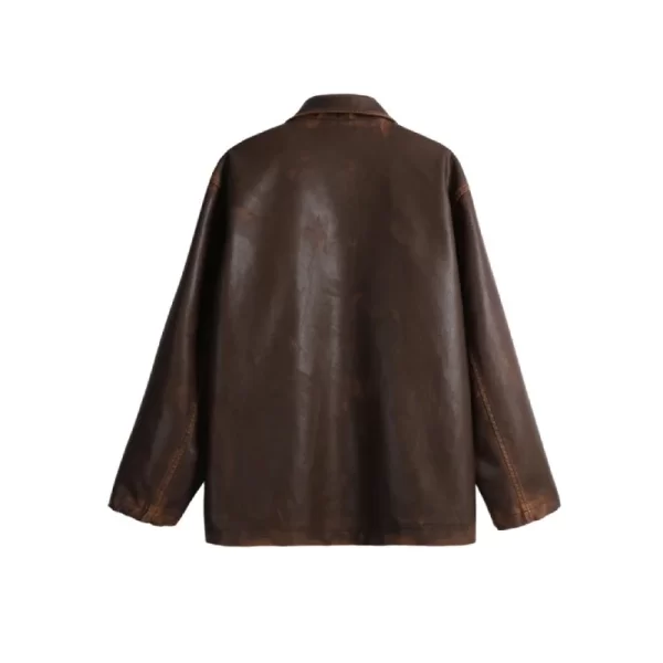 Vintage The Verlin Brown Leather Jacket