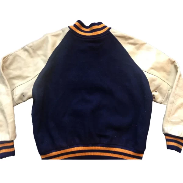 Washington Huskies Letterman Varsity Navy and White Jacket