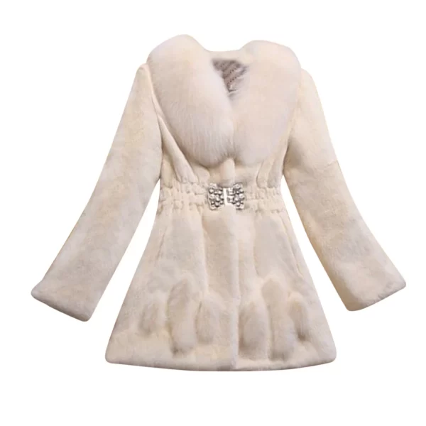 Women Lady Winter Warm Outwear Coat Plush Jacket