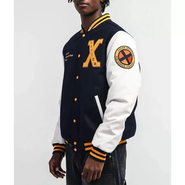 Xavier Institute Black & White Varsity Jackets