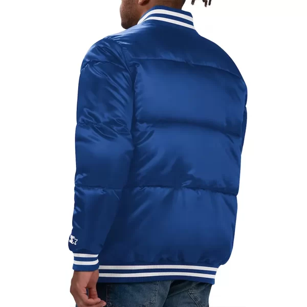 Cooperstown Collection Bronx Brooklyn Dodgers Satin Puffer Jacket