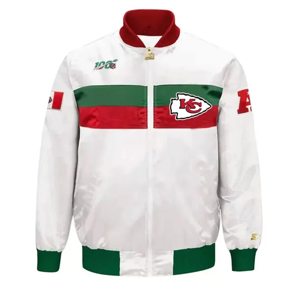 Chris Jones Super Bowl LVIII Kansas City Chiefs Satin Jacket