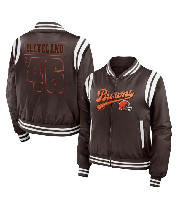 Cleveland Browns Bomber Jacket