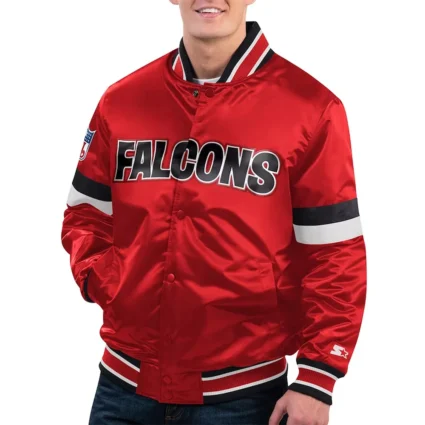 Gridiron Classics Home Game Atlanta Falcons Satin Jacket