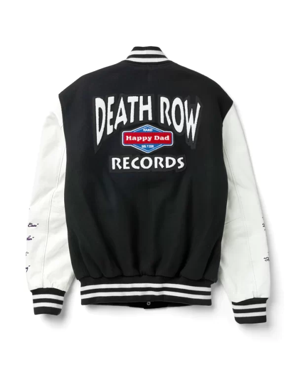 Happy Dad X Death Row Varsity Wool Jacket