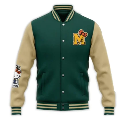 Hello Kitty Bruno Mars Wool Varsity Jacket