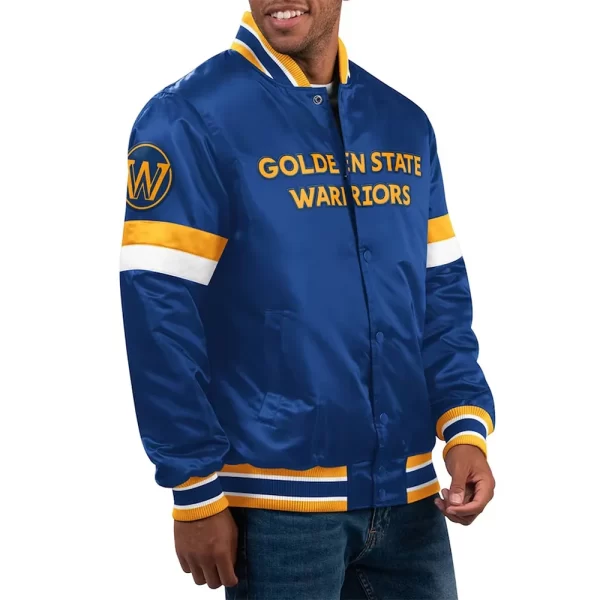 Home Game Golden State Warriors Royal Blue Jacket