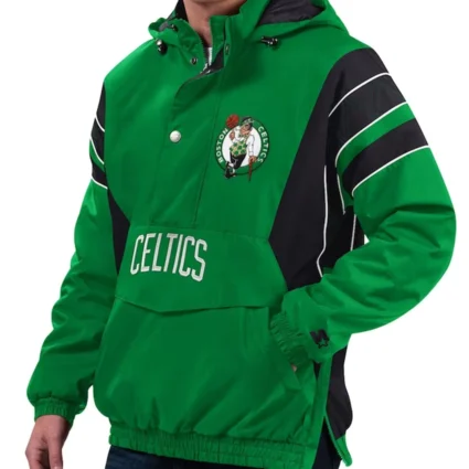 Home Team Boston Celtics Kelly Green Hoodie Jacket