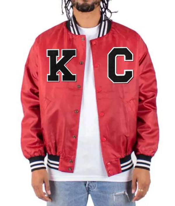 Mayor Quinton Lucas Super Bowl LVIII Kansas City Chiefs Satin Jacket