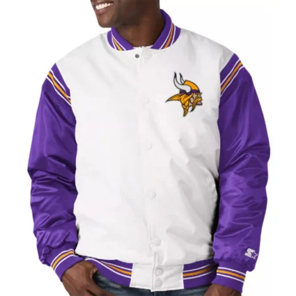 Minnesota Vikings The Renegade Satin Jacket
