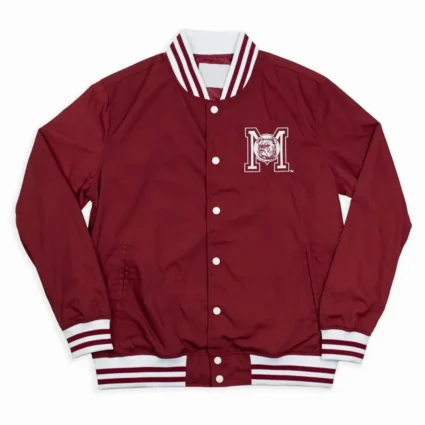 Mississippi State Script Retro Bomber Jacket