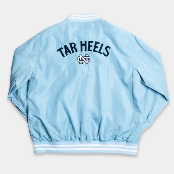 North Carolina Tar Heels Rameses Bomber Satin Jacket