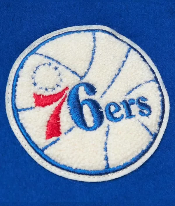 Philadelphia 76ers Team Legacy Varsity Wool Jackets