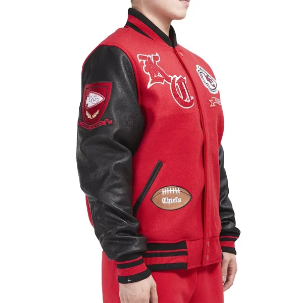 Prep Kansas City Chiefs Wool Varsity Jacket