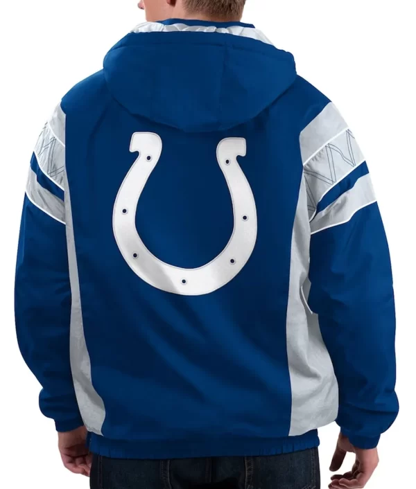 Royal & Gray Indianapolis Colts Home Team Hoodie Jacket